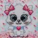 T-1322 Kitty (16*16 cm), bead embroidery pattern