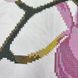 ТК104 Рожева орхідея (триптих), набір для вишивки бісером модульної картини ТК104 фото 4