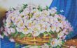 320 Asters in a Basket A3 (39,5*25,5 cm), bead embroidery kit of the picture