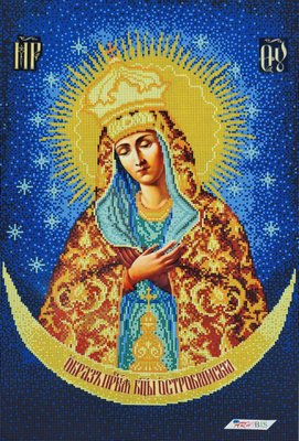 3058 Ікона Остробрамської Божої Матері, набір для вишивки бісером ікони 3058 фото