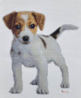 3212 Джек Рассел Терьер, набор для вышивки бисером картины с собакой 3212 фото