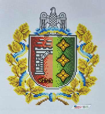 БС 4265 Герб Черновецкой области, набор для вышивки бисером картины БС 4265 фото
