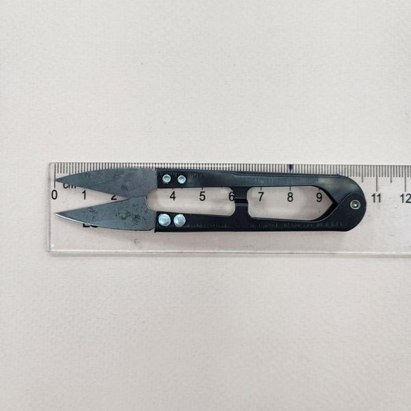 Ножницы-кусачки для обрезки ниток сниппер НН-1 (Черны1) НН-1 (Чорний) фото