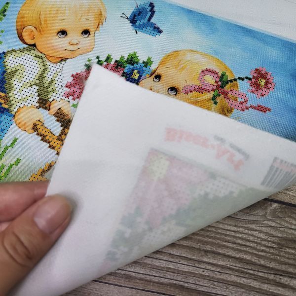 294 Весенняя прогулка (20*25 см), схема для вышивания бисером картины схема-ба-294 фото