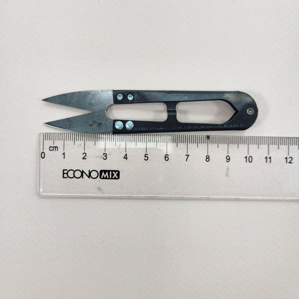 Ножницы-кусачки для обрезки ниток сниппер НН-1 (Черны1) НН-1 (Чорний) фото