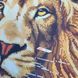 3128 Величний лев, набір для вишивання бісером картини 3128 фото 10