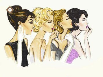 СЛ-3366 Beauty secrets (27*36 см), схема для вишивання бісером картини схема-мл-СЛ-3366 фото
