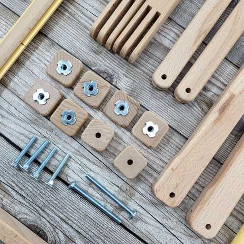 How To Make Wooden Screws 