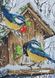 А3-К-359 Зимові птахи, набір для вишивання бісером картини А3-К-359 фото 1