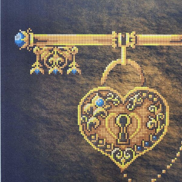 1746 Ключ счастья, набор для вышивки бисером картины 1746 фото