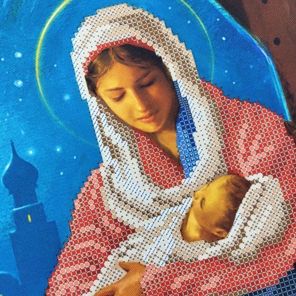 ТО154 Різдво Христове (30*40 см), схема для вишивки бісером ікони схема-бв-ТО154 фото