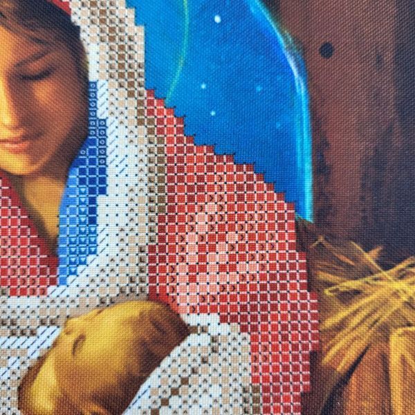 ТО154 Різдво Христове (30*40 см), схема для вишивки бісером ікони схема-бв-ТО154 фото