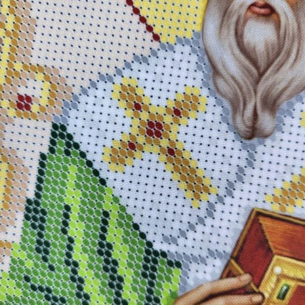 БСР-4160 Saint Rusticus (Ruslan) (19*23 cm), bead embroidery pattern of the icon