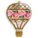 FLPL-077 Hot Air Balloon, bead embroidery kit on a plastic base