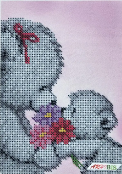 А6-Д-067 Family (10,5*15 cm), bead embroidery picture kit