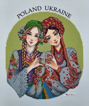А3Н_520 Poland Ukraine (36,5*27 см), схема для вишивання бісером картини схема-вр-А3Н_520 фото