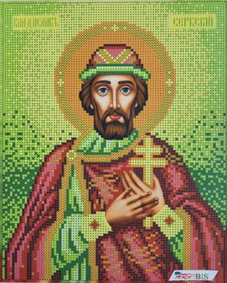 329 Святий Владислав, набір для вишивки бісером ікони 329 фото