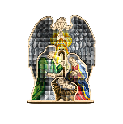 КФІН_403 Рождение Исуса Христа набор для вышивки бисером по дереву КФІН_403 фото