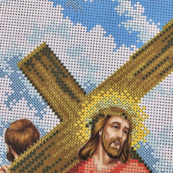 В692 Иисус просит Иерусалимских женщин плакать (Крестный путь), набор для вышивки бисером В692 фото