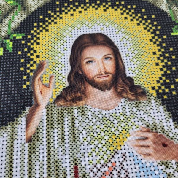 А611 Образ Божье Милосердие, набор для вышивки бисером иконы А611 фото