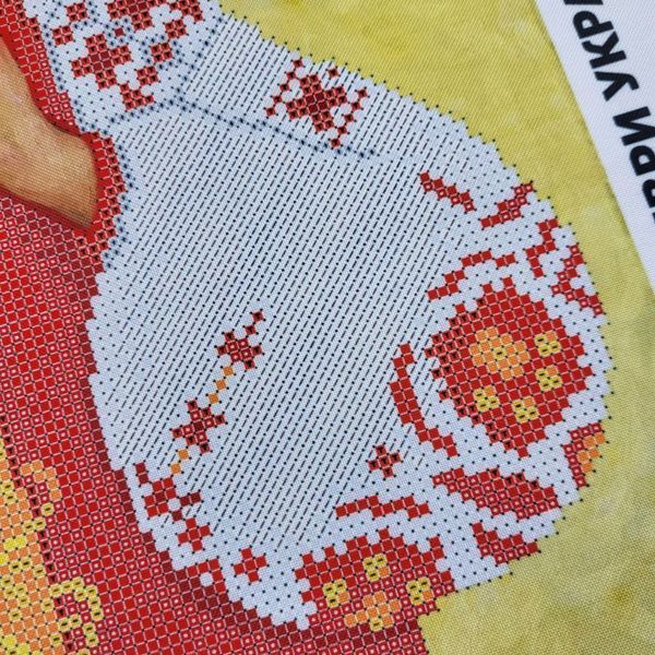 ТЛ044 Mother Ukraine (30*40 cm), bead embroidery kit of the picture