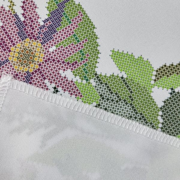 ТР782 Tablecloth Summer Flowers (75*75 cm), bead embroidery kit