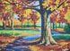 286 Осенний парк, набор для вышивки бисером картины 286-94323 фото 1