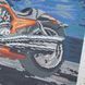 НИК-1442 Harley-Davidson (29*39 cm), bead embroidery kit of a picture with a motorcycle