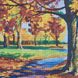 286 Осенний парк, набор для вышивки бисером картины 286-94323 фото 7