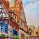 КВ_3028 Street (29.5 x 29.5 cm), bead embroidery kit