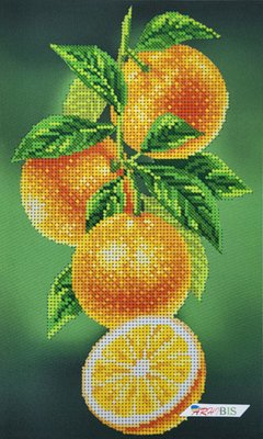 2359 Апельсин, набір для вишивання бісером картини 2359 фото