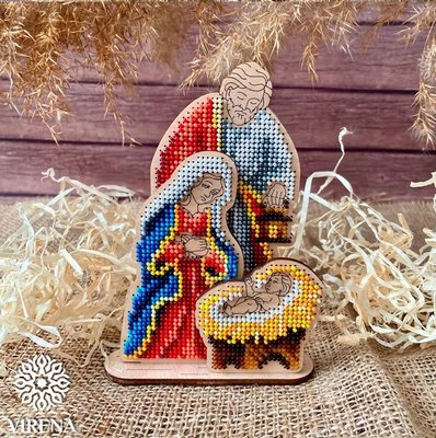 КФІН_402 Рождение Иисуса Христа набор для вышивки бисером по дереву КФІН_402 фото