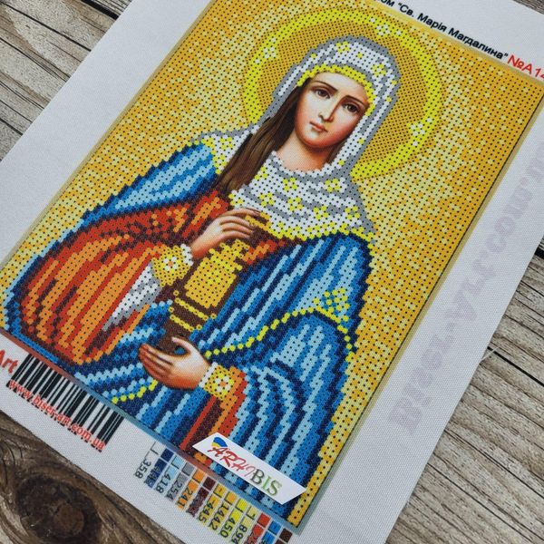 А146 Святая Мария Магдалина, набор для вышивки бисером именной иконы АБВ 00017420 фото