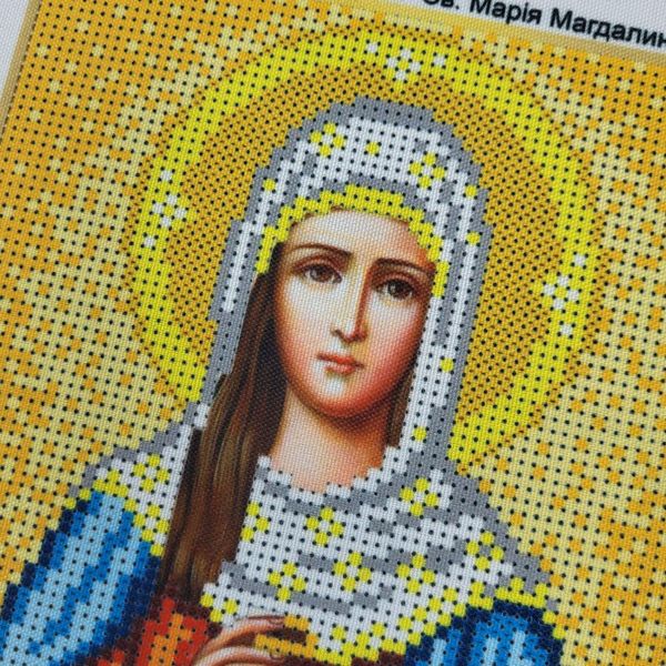 А146 Свята Марія Магдалина, набір для вишивки бісером іменної ікони АБВ 00017420 фото