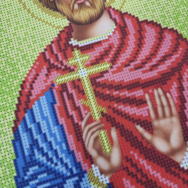 424 Святий Євгеній (Євген), набір для вишивки бісером ікони АБВ 00018277 фото