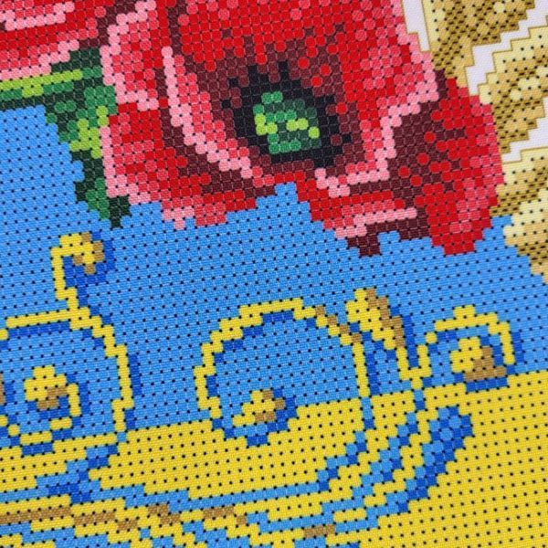 А2Н_056 Ukraine in the Heart (58*41 cm), bead embroidery kit of the picture