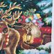 ЗПНМ-012 Рождественский олень, набор для вышивки бисером картины ЗПНМ-012 фото 8