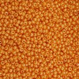 17189 чешский бисер Preciosa 10 грамм алебастровый желто-оранжевый Б/50/0260 фото