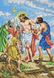 В694 С Иисуса снимают одежду (Крестный путь), набор для вышивки бисером В694 фото 1