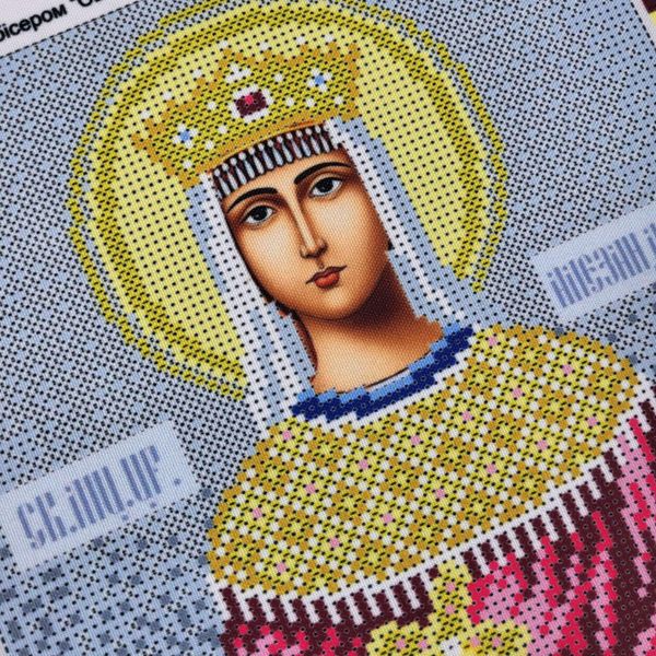 330 Святая Александра, набор для вышивки бисером именной иконы АБВ 00018222 фото