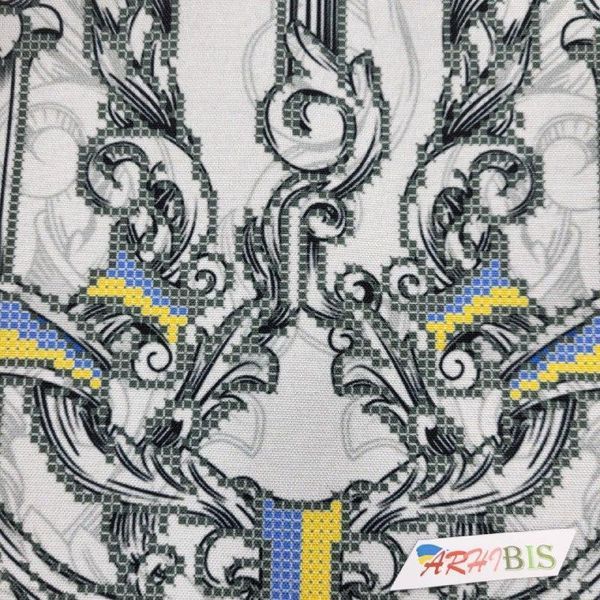 СВ88 Патріотична сумка-шопер з тризубом (36*33*6 см), набір для вишивки бісером СВ88 фото