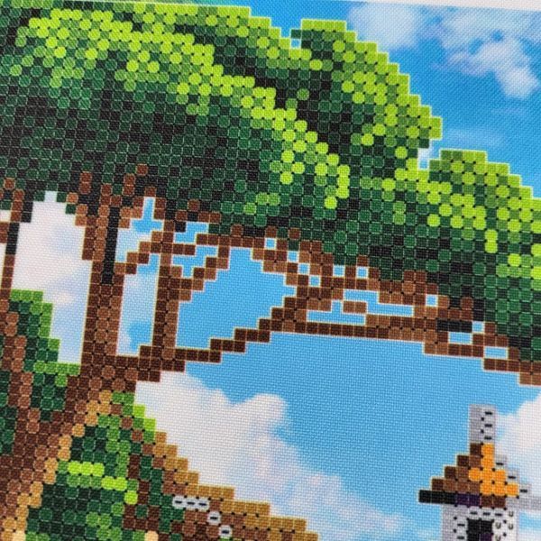 КВ_3029 Lighthouse (29.5 x 29.5 cm), bead embroidery kit