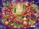 А3Н_573 Candle with Christmas Flowers (36,5*27 cm), bead embroidery kit of the picture