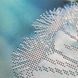 А4-К-1226 Silvery Dandelion (21*29,7 cm), bead embroidery kit of the picture