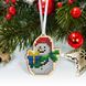 КНІ_міні_106 Сніговички набір для вишивання бісером по дереву новорічної іграшки АБВ 00119940 фото 9