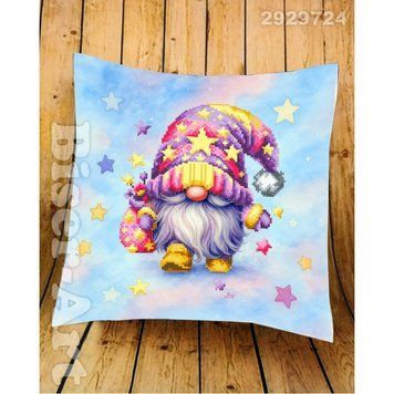 2929724 Starry Gnome Cushion (30*30 cm), bead embroidery kit