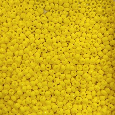 83110 чеський бісер Preciosa 10 грам керамічний жовтий Б/50/0890 фото