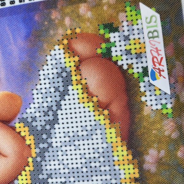 В131 Янголятко (15*21 см), схема для вишивки бісером картини схема-ба-В131 фото