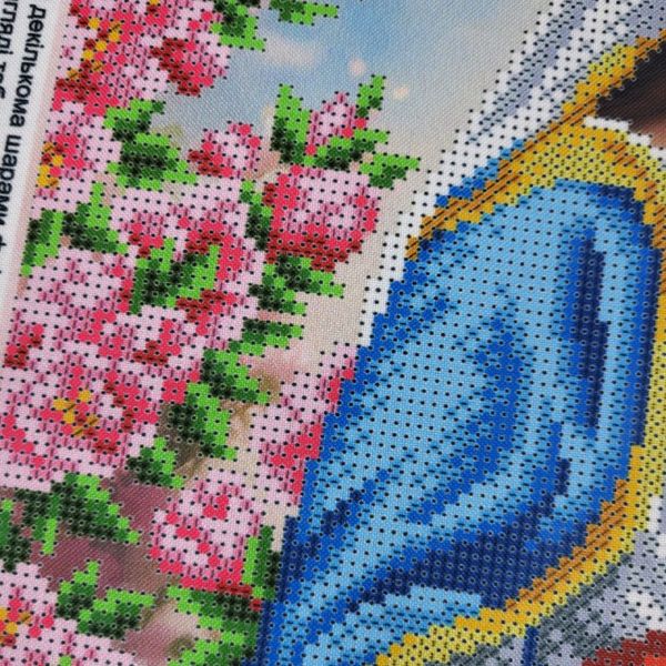 В700 Вагітна Діва Марія, набір для вишивки бісером ікони В700 фото
