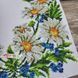 8040 Bead embroidery blank for a large towel 220*30 cm with wild flowers